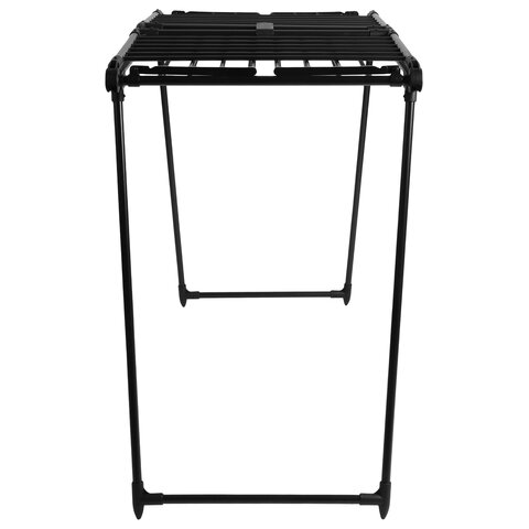 Сушилка напольная для белья раскладная, 5 зон сушки, 25 метров, LAIMA HOME MEGA BLACK, 700471