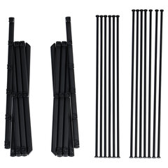 Сушилка напольная МИНИ для белья раскладная, 6 уровней, 10 метров, LAIMA HOME LADDER BLACK, 700473