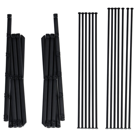 Сушилка напольная МИНИ для белья раскладная, 6 уровней, 10 метров, LAIMA HOME LADDER BLACK, 700473