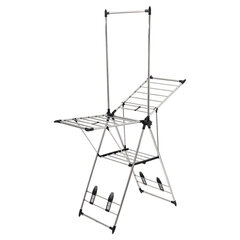 Сушилка напольная для белья раскладная, 6 зон сушки, 18 метров, LAIMA HOME GRANDIOSE STAR, 700474