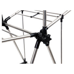 Сушилка напольная для белья раскладная, 6 зон сушки, 18 метров, LAIMA HOME GRANDIOSE STAR, 700474