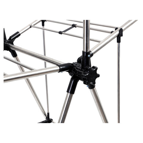 Сушилка напольная для белья раскладная, 6 зон сушки, 18 метров, LAIMA HOME GRANDIOSE STAR, 700474