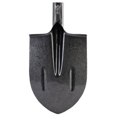 Лопата штыковая без черенка 20&times;40 см, ребра жесткости, рельсовая сталь, RABBITEX (РАББИТЕКС) &laquo;RAIL STEEL&raquo;, 700479