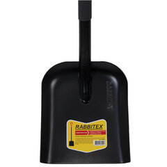 Лопата совковая стальная 24&times;27 см, ОБЩАЯ ДЛИНА 120 см, черенок сталь, V-ручка, RABBITEX (РАББИТЕКС) &laquo;STRONG METAL&raquo;, 700482