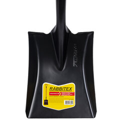 Лопата совковая стальная 23&times;28 см, ОБЩАЯ ДЛИНА 115 см, черенок стекловолокно, V-ручка, RABBITEX (РАББИТЕКС) &laquo;FIBERGLASS&raquo;, 700484