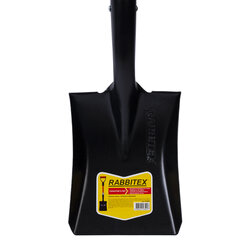 Лопата для авто и туризма, совковая 16&times;20 см, ОБЩАЯ ДЛИНА 70 см, черенок стекловолокно, V-ручка, RABBITEX (РАББИТЕКС) &laquo;FIBERGLASS&raquo;, 700485