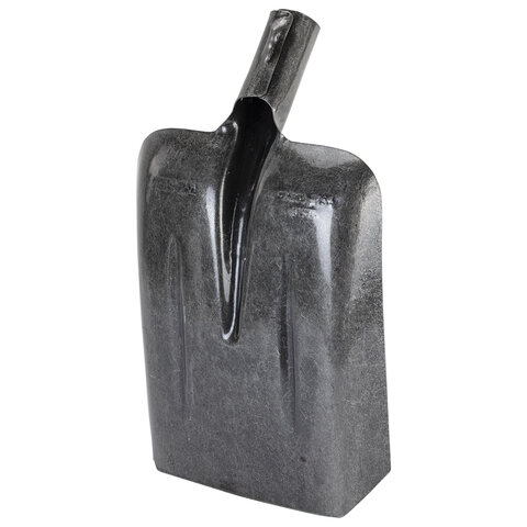 Лопата совковая без черенка 22х35см, ребра жесткости, рельсовая сталь, RABBITEX "rail steel", 700488