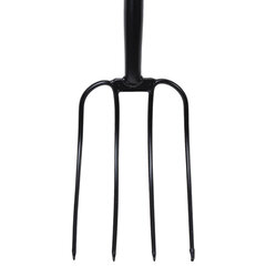 Вилы садовые цельнометаллические 22&times;30 см, ОБЩАЯ ДЛИНА 150 см, черенок сталь, RABBITEX (РАББИТЕКС) &laquo;LONG HANDLE&raquo;, 700489