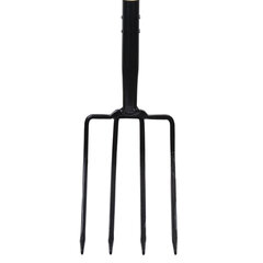 Вилы копальные стальные 19&times;28 см, ОБЩАЯ ДЛИНА 115 см, деревянный черенок, V-ручка, RABBITEX (РАББИТЕКС) &laquo;STANDARD&raquo;, 700492