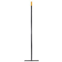 Грабли 14 зубьев цельнометаллические 35&times;10 см, ОБЩАЯ ДЛИНА 150 см, черенок сталь, RABBITEX (РАББИТЕКС) &laquo;LONG HANDLE&raquo;, 700493