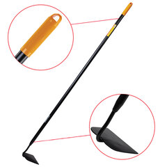 Тяпка цельнометаллическая 16&times;12 см, ОБЩАЯ ДЛИНА 150 см, черенок сталь, RABBITEX (РАББИТЕКС) &laquo;LONG HANDLE&raquo;, 700496