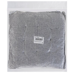 Подушка на стул &laquo;РОГОЖКА&raquo;, 40&times;40 см, полиэстер, светло-серая, PRIMILA (ПРИМИЛА) LUX, 700498