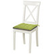 Подушка на стул "РОГОЖКА", 40x40 см, полиэстер, зеленая, PRIMILA (ПРИМИЛА) LUX, 700500
