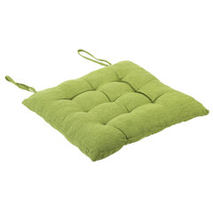 Подушка на стул &laquo;РОГОЖКА&raquo;, 40&times;40 см, полиэстер, зеленая, PRIMILA (ПРИМИЛА) LUX, 700500