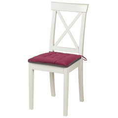 Подушка на стул &laquo;РОГОЖКА&raquo;, 40&times;40 см, полиэстер, бордовая, PRIMILA (ПРИМИЛА) LUX, 700502