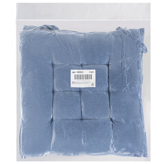 Подушка на стул &laquo;РОГОЖКА&raquo;, 40&times;40 см, полиэстер, синяя, PRIMILA (ПРИМИЛА) LUX, 700503