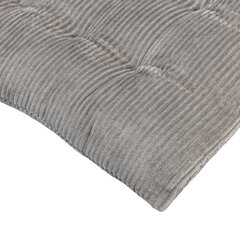 Подушка на стул &laquo;ВЕЛЬВЕТ&raquo; 38&times;38 см, полиэстер, серая, PRIMILA (ПРИМИЛА) CLASSIC, 700504