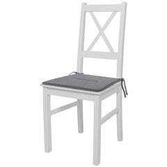 Подушка на стул плоская &laquo;РОГОЖКА&raquo; 37&times;37 см, полиэстер, серая PRIMILA (ПРИМИЛА) STANDARD, 700508