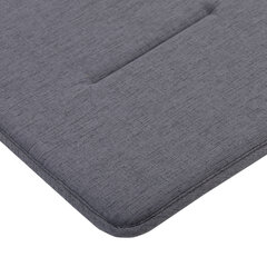 Подушка на стул плоская &laquo;РОГОЖКА&raquo; 37&times;37 см, полиэстер, серая PRIMILA (ПРИМИЛА) STANDARD, 700508