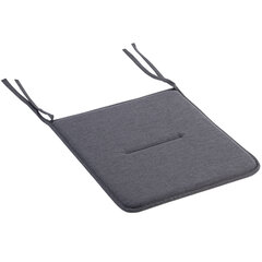 Подушка на стул плоская &laquo;РОГОЖКА&raquo; 37&times;37 см, полиэстер, серая PRIMILA (ПРИМИЛА) STANDARD, 700508