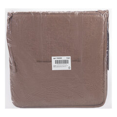 Подушка на стул плоская &laquo;РОГОЖКА&raquo; 37&times;37 см, полиэстер, коричневая, PRIMILA (ПРИМИЛА) STANDARD, 700509