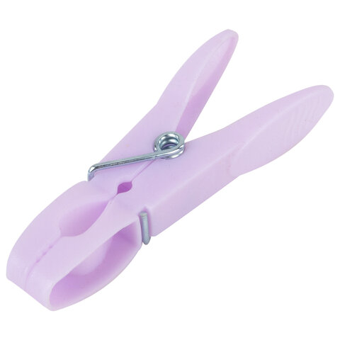 Прищепки бельевые 7,3 см, КОМПЛЕКТ 10 штук, пластик, ассорти, PRIMILA (ПРИМИЛА) CLASSIC, 700516