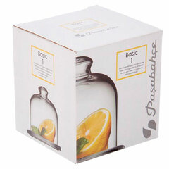 Лимонница с крышкой, высота 105 мм, стекло, PASABAHCE &laquo;БЕЙЗИК&raquo;, фирменная подарочная упаковка, 98397