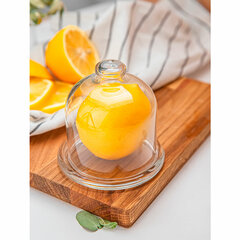 Лимонница с крышкой, высота 105 мм, стекло, PASABAHCE &laquo;БЕЙЗИК&raquo;, фирменная подарочная упаковка, 98397