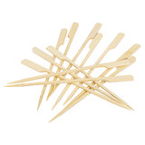 Пики для канапе бамбуковые ГОЛЬФ 12 см, 100 шт., КП, 133044