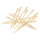 Пики для канапе бамбуковые ГОЛЬФ 15 см, 100 шт., КП, 133045