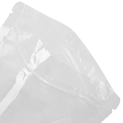 Пакеты дой-пак с замком ZIP LOCK, прозрачные, 100&times;150 + 30 мм, КОМПЛЕКТ 100 штук, 70 мкм, BRAUBERG, 700695