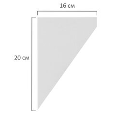 Мешок кондитерский одноразовый 16&times;20 см, размер S, КОМПЛЕКТ 100 штук, 35 мкм, LAIMA Home, 700701