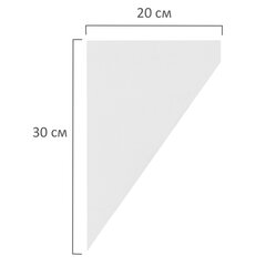 Мешок кондитерский одноразовый 20&times;30 см, размер M, КОМПЛЕКТ 100 штук, 35 мкм, LAIMA Home, 700702