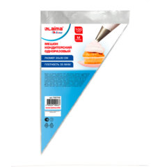 Мешок кондитерский одноразовый 20&times;30 см, размер M, КОМПЛЕКТ 100 штук, 35 мкм, LAIMA Home, 700702