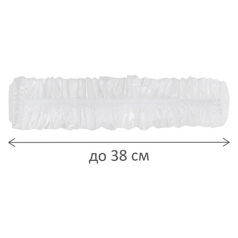 Пакеты-шапочки для хранения продуктов, на резинке диаметром до 38 см, КОМПЛЕКТ 100 штук, LAIMA Home, 700704 - фото 6