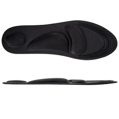 Стельки для обуви с супинатором 4D COMFORT PLUS, материал FOAM, размер RU 38-43 / EU 39-44, с линиями выреза, SHEGRA (ШЕГРА), 700743