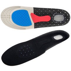 Стельки для обуви СПОРТИВНЫЕ, материал EVA SPORT, размер RU 34-39 / EU 35-40, с линиями выреза, SHEGRA (ШЕГРА), 700748