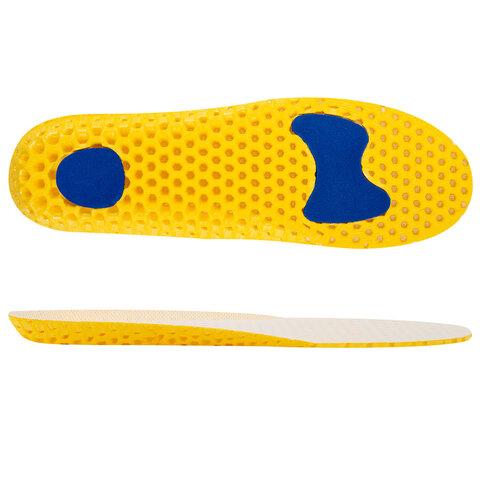 Стельки для обуви АНАТОМИЧЕСКИЕ СУПЕРДЫШАЩИЕ, материал EVA, р.RU 34-40/EU 35-41,SHEGRA(ШЕГРА),700750