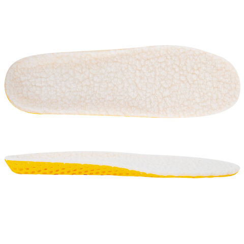 Стельки для обуви ЗИМНИЕ СУПЕРДЫШАЩИЕ, материал EVA, р. RU 34-40 / EU 35-41, SHEGRA (ШЕГРА),700757