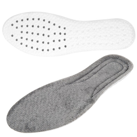 Стельки для обуви ЗИМНИЕ УТЕПЛЕННЫЕ, материал PU PRO, р. RU 39-44 / EU 40-45, SHEGRA (ШЕГРА), 700758