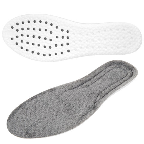 Стельки для обуви ЗИМНИЕ УТЕПЛЕННЫЕ, материал PU PRO, р. RU 34-39 / EU 35-40, SHEGRA (ШЕГРА), 700759