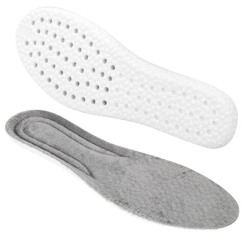 Стельки для обуви ЗИМНИЕ УТЕПЛЕННЫЕ, материал PU PRO, р. RU 34-39 / EU 35-40, SHEGRA (ШЕГРА), 700759