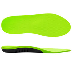 Стельки для кроссовок СПОРТИВНЫЕ КАРКАСНЫЕ, материал PU PRO SPORT, размер RU 42-43 / EU 43-44, с линиями выреза, SHEGRA (ШЕГРА), 700768
