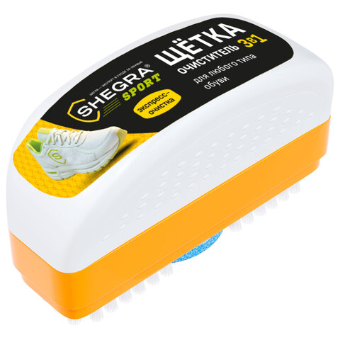 Губка для кроссовок и спортивной обуви, 80 мл, SHEGRA (ШЕГРА) SPORT, 700779
