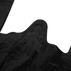 Пакет &laquo;майка&raquo; КОМПЛЕКТ 100 штук, 28+15&times;55, ПНД черный, 15 мкм, LAIMA, 700788