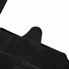 Пакет &laquo;майка&raquo; КОМПЛЕКТ 50 штук, 40+18&times;70, ПНД черный 25 мкм, LAIMA, 700792