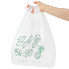 Пакет &laquo;майка&raquo; КОМПЛЕКТ 100 штук, 30+15&times;55, ПНД &laquo;Приходите еще&raquo;, 15 мкм, LAIMA, 700794