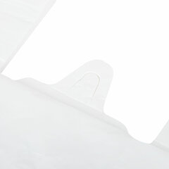 Пакет &laquo;майка&raquo; КОМПЛЕКТ 100 штук, 30+15&times;55, ПНД &laquo;Приходите еще&raquo;, 15 мкм, LAIMA, 700794