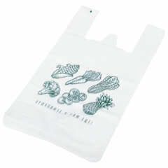 Пакет &laquo;майка&raquo; КОМПЛЕКТ 100 штук, 30+15&times;55, ПНД &laquo;Приходите еще&raquo;, 15 мкм, LAIMA, 700794