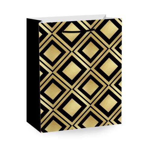 Пакет подарочный (1 штука) 11х6х15 см (S), "Collection Small", ассорти, глиттер, фольга, пушистый хвостик, ЗОЛОТАЯ СКАЗКА, 700803 - фото 5